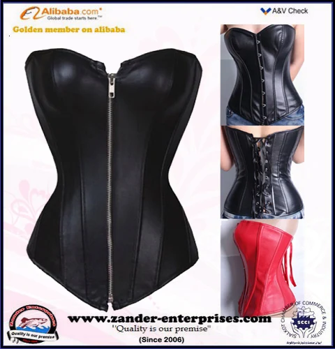 Adult corsets sexy corset / sexy leather corset