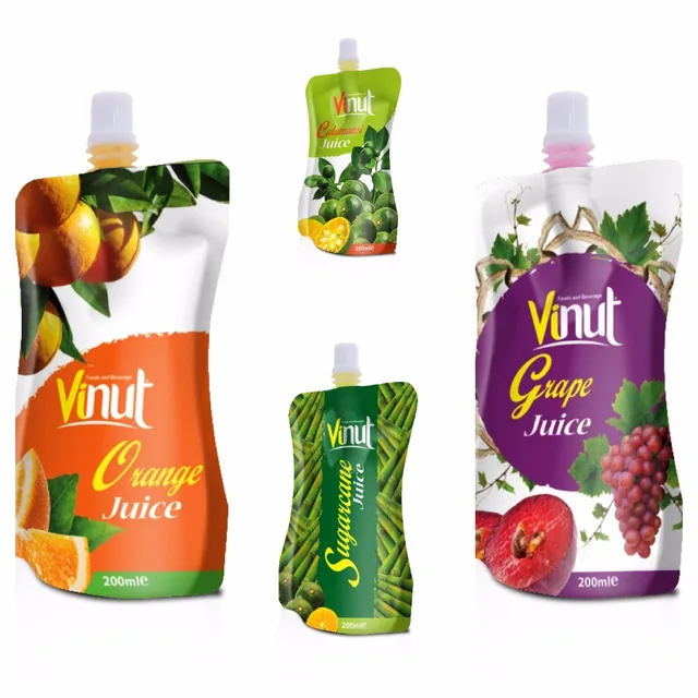 200ml in bag grape juice drink manufacturer