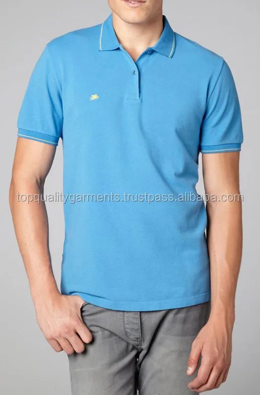 baby blue polo