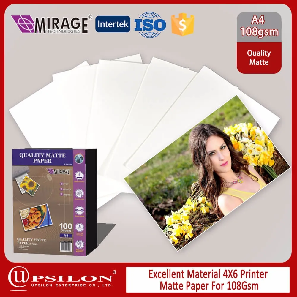 12L Upsilon 4550 photo paper A10