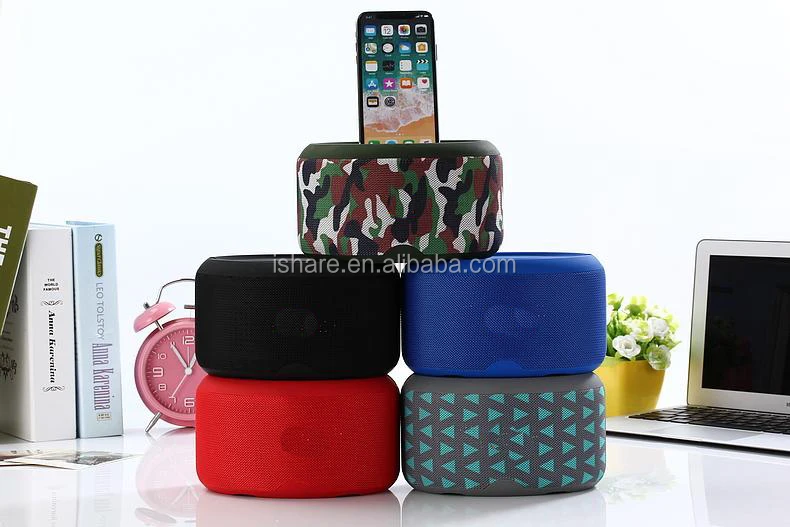 F22 Cloth Speaker with HD Sound Wireless Bluetooth Speakers with phone mount - ANKUX.COM