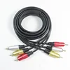 High quality1.5M Male TO 3 RCA 3RCA AV Video Component Convert Cable Cord Adapter