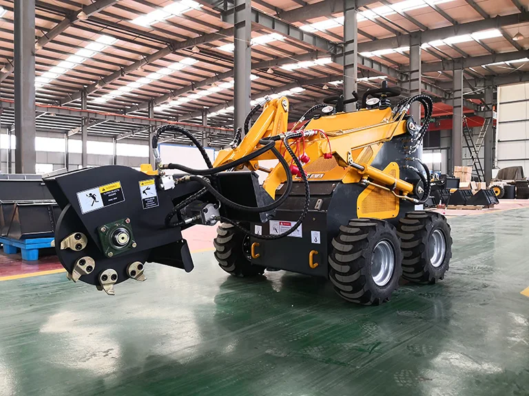 skid steer loader mini earth moving equipment