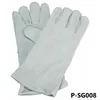 Industrial leather hand gloves custom made leather welding gloves