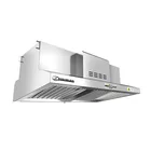 Commercial Kitchen Smoke Extractor Hood with Electrostatic Precipitator