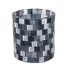 Silver Grey Glass Candle Votive Gift Collections