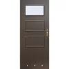 China Origin Solid Wood Stile and Rail Wood Glass Door Design
