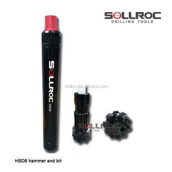 SOLLROC/High air pressure dth hammer/Numa125/12'' DTH hammer for water well drilling/mining