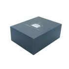 manufacturers recycled white cardboard custom black paper gift product packaging box with logo