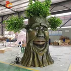Amusements Park Animatronic artificial Talking Tree model