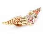 New Hot Custom Airline Pilot Wings custom Metal magnetic Pilot Wings Badge Lapel Pin