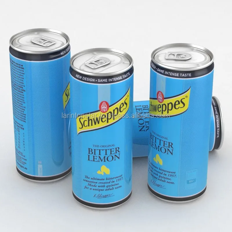 schweppes bitter lemon 330m can