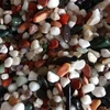 pebble stone epoxy flooring / natural multi color semi precious stone / shiny pebbles