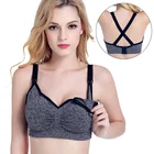JKOO Women Cross Back Breastfeeding Sports Bra Maternity Nursing underwear Clothing made in China