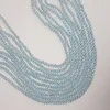 2 MM,13 Inches Strand,Natural Blue Topaz Faceted Beads