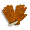 leather driver glove work pig split in safety gloves