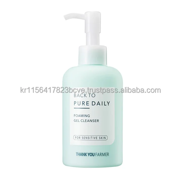 back to pure daily shower gel creanser for sensitive skin