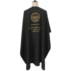 Custom fashion printing hair cutting apron styling barber cape for women