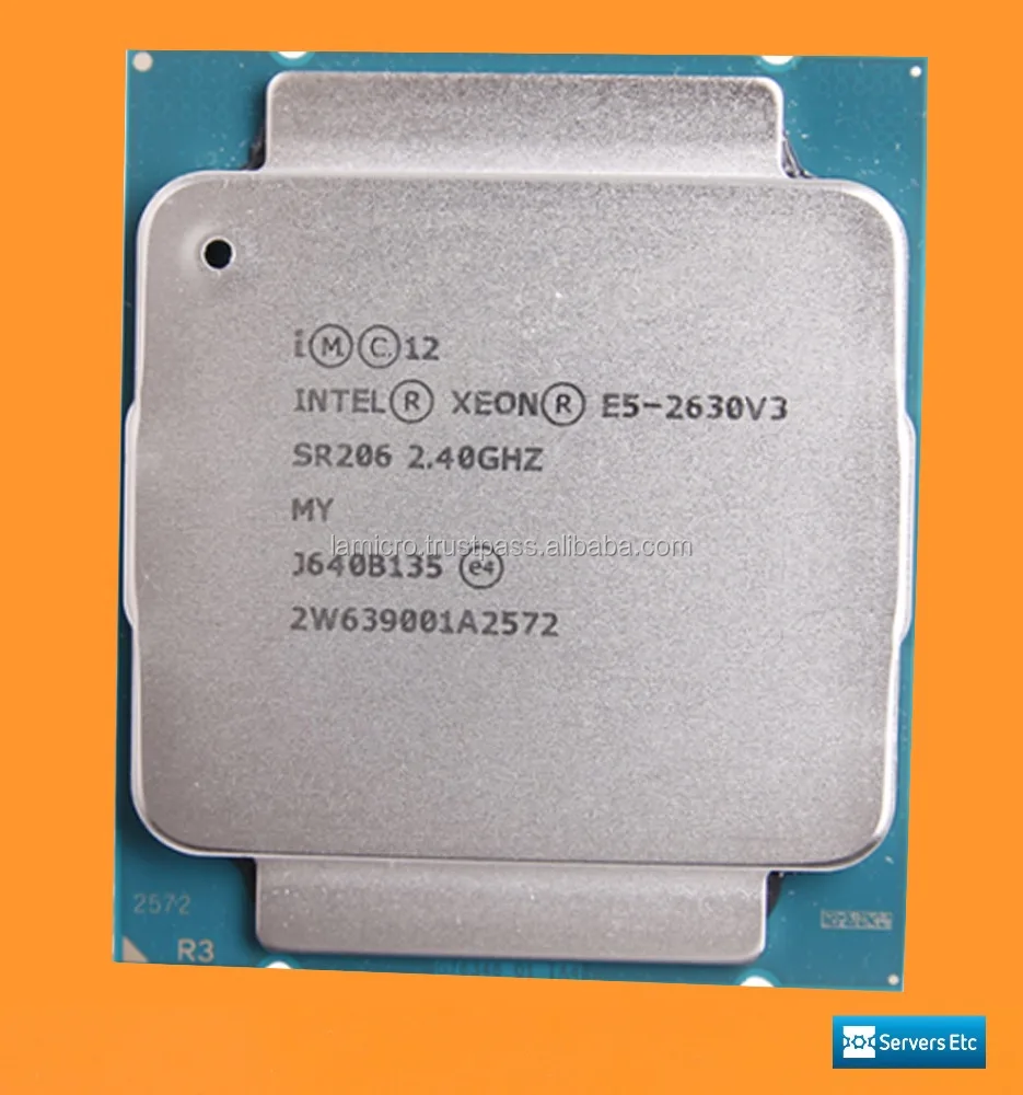 intel xeon e5-2630 v3 2.4ghz 8-core cpu processor - sr206