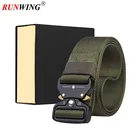 Military Tactical Belt Quick-Release Buckle Nylon Heavy Duty Waist Belt