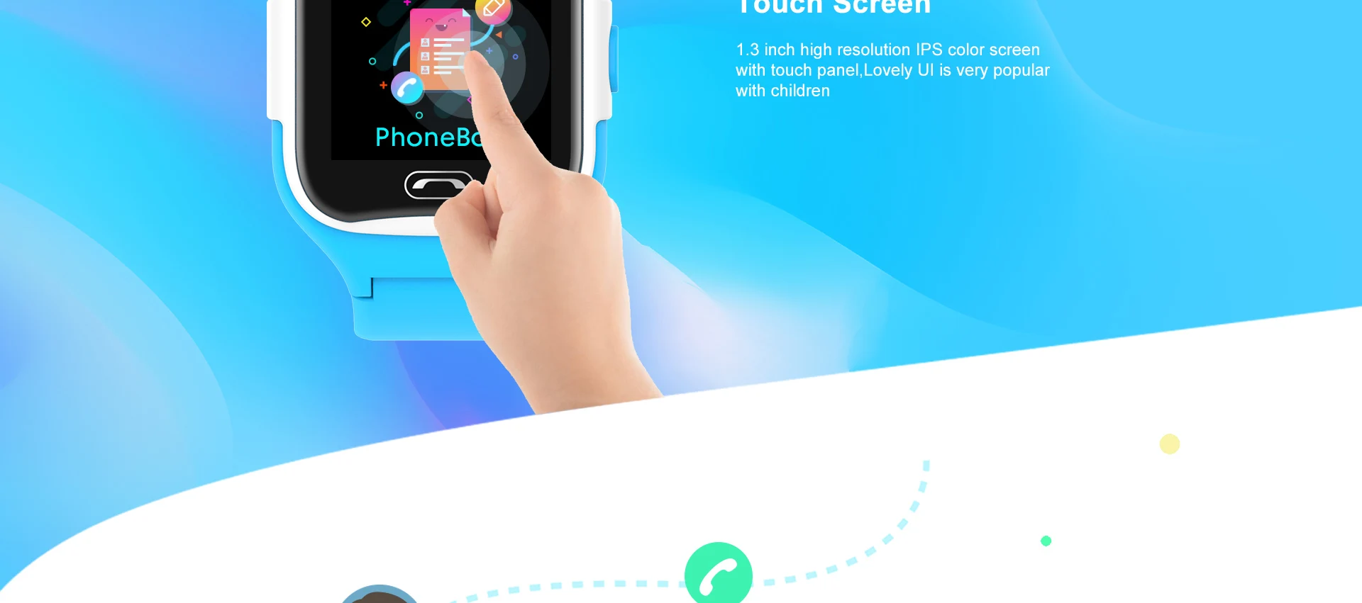 Best tracker watch for kids in 2018 with voice chat GPS location and security fence - ANKUX.COM