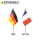 Custom Printed Polyester French German Country Table Flag