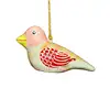 Eco friendly kashmir papier mache hand painted bird ornaments made in India