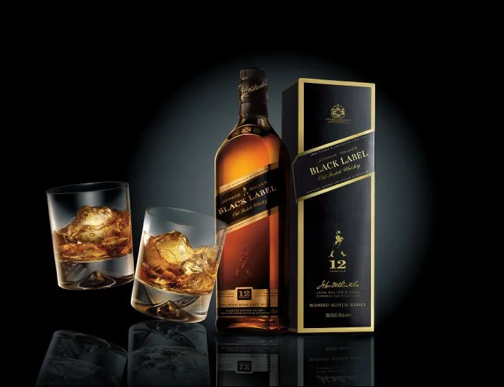 johnnie walker black label whisky