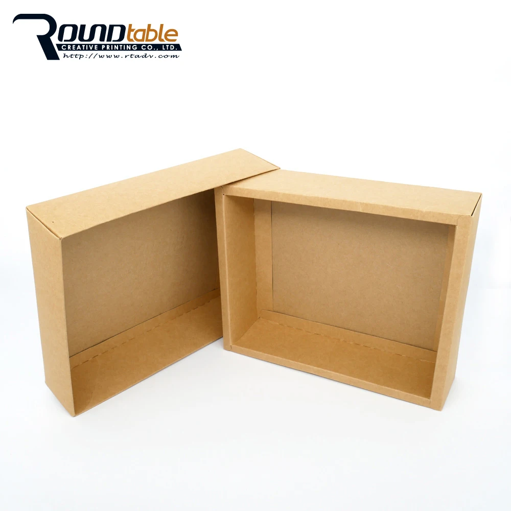 big gift kraft cardboard boxes large size white paper box for t