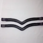 HIGH QUALITY V SHAPE GENUINE LEATHER EMPTY CHANNEL BROWBAND