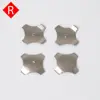 Top Seller Eco Friendly Factory Price 4-leg 4mm - 35mm with dimple nickel plated metal tactile dome switch button