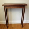 Indian Designing Solid Black Walnut Console Table