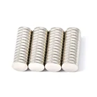 N38 10x3mm Nickel Neodymium Disc Magnets