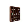 Multipurpose Storage Shelf Space-Saving Bookcase Wood Display Shelf Stand for Books and decorative