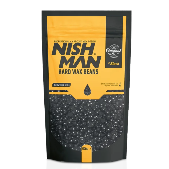 nishman professional depilatory hard wax beans 500 gr