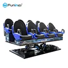 6 DOF Movement 8D / 9D / Xd Cinema / 5D Movie Theater Equipment