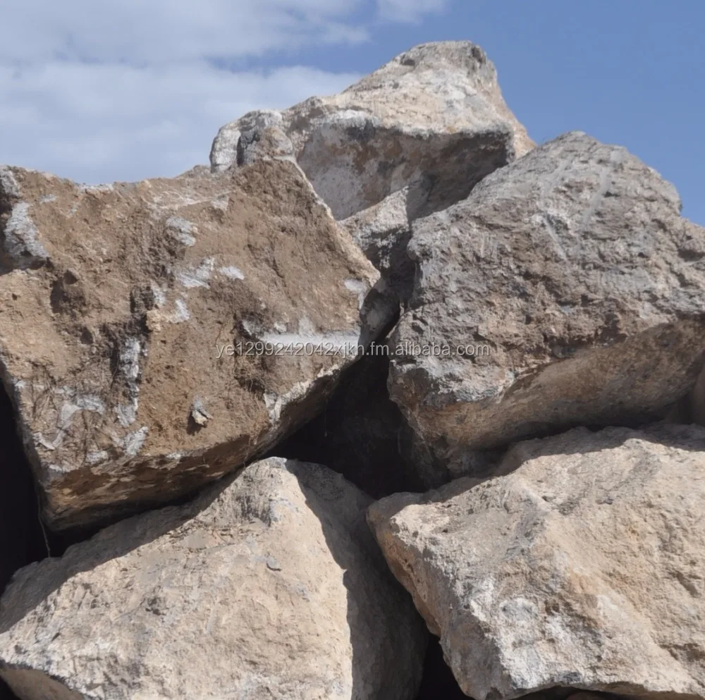 black rough quarry stone