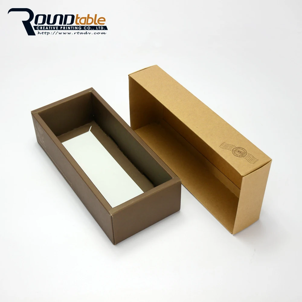 hot selling twisted handle kraft paper box for gift packaging