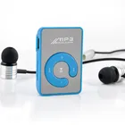 Hot sale Mini Mirror Clip Digital Mp3 Music Player Support 8GB SD TF Card