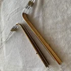 twin tube quartz glass tube heating element