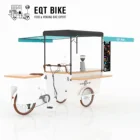 Mobile Coffee Vending Bicycle Mobile Trike Cart Manufacturer Coffee Bike For Sale