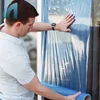 Free Sample PE Blue Protective Plastic Film for Windows Glass Mirrors