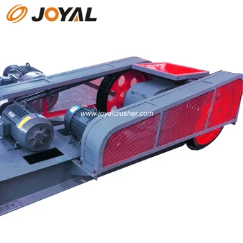 Shanghai Joyal small double roller crusher for sale , with best price