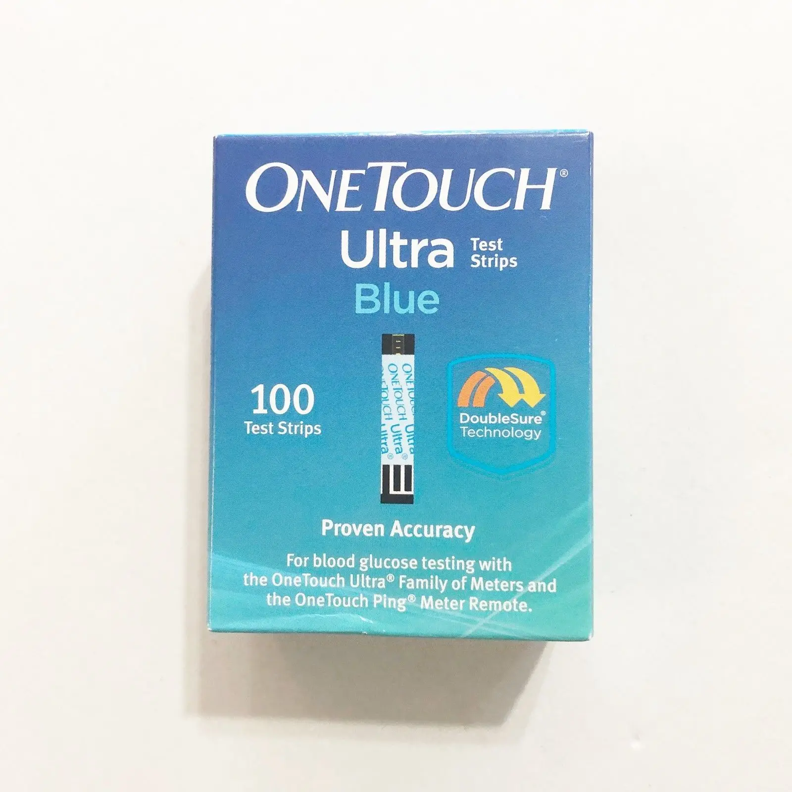 One Touch Ultra azul diabético tiras de prueba 100ct para venta en todo el mundo