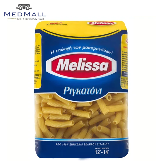 melissa rigatoni short pasta - excellent quality grain macaroni