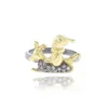 Single Cut Pave Diamond New Designer Santa Claus Ring, Indian Handmade 925 Silver Jewelry