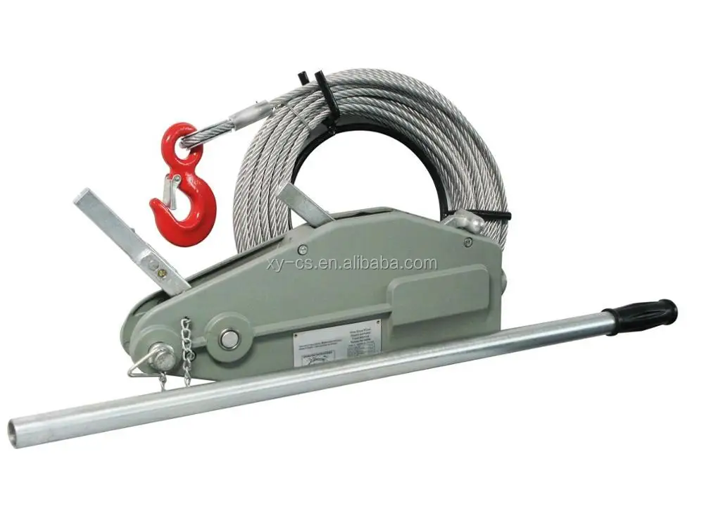 0.8Ton Capacity Manual Lever Winch with 20M Lifting Height and 1 Year Warranty for Construction Hoist