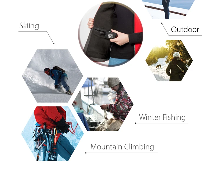 Cold weather Battery Heated Hand Gloves