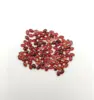 Natural Untreated 6*8 MM Oval Cabochon Loose Gemstone Lot Red Mausambique Garnet Gemstone