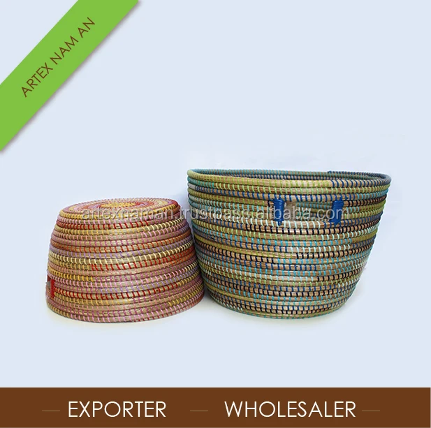 small seagrass laundry hamper newest design for vietnam life